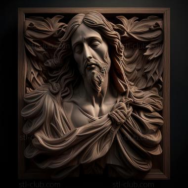 3D model st jesus (STL)